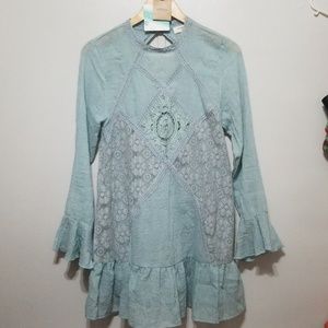 Umgee Ruffle Peasant Dress